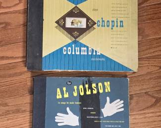 Vintage RPM Record Album Sets Oscar Levant Al Jolson