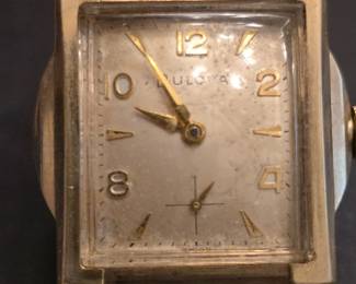 Vintage Bulova Fifth Avenue Mens Watch with Speidel Band and Original Box