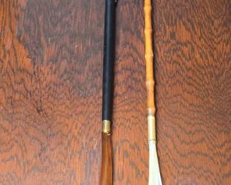 Vintage Decorative Shoe Horns Duck and Eagle Handles