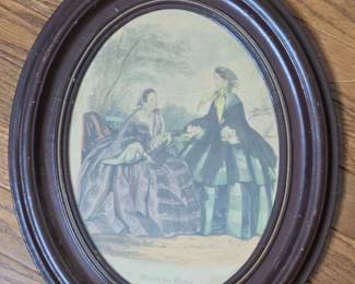 Miroir des Modes Fashion Print