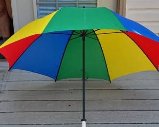 Childrens Rainbow Umbrella second image