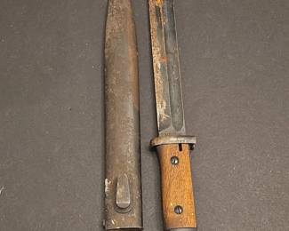 German S or Bayonet by Gebr. Heller with Scabbard second image