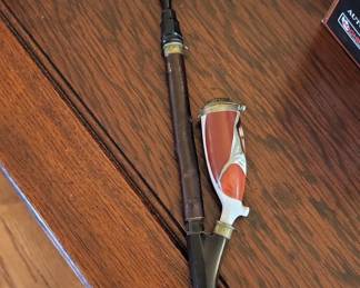 Antique German Gesteckpfeife Porcelain Portrait Pipe