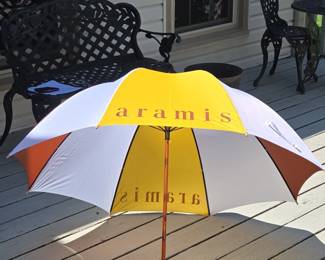Vintage Aramis Colorblock Umbrella