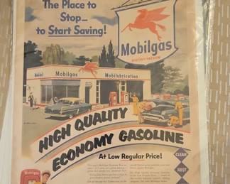 Mobilgas Economy Run Magazine Advertisement