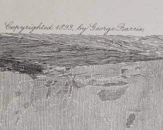 Worlds Fair Etching The Singing Lesson Walter Gay George Barrie Proof