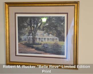 Robert M. Rucker Belle Reve Limited Edition Print