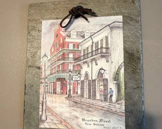 Archie Boyd New Orleans Slate Plaques third image