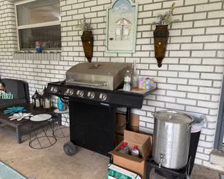 Turkey fryer, propane grill, etc