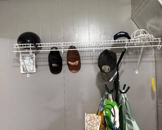 Motorcycle helmet, caps, various bags