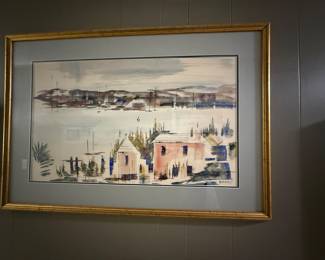 Alfred Birdsey watercolor