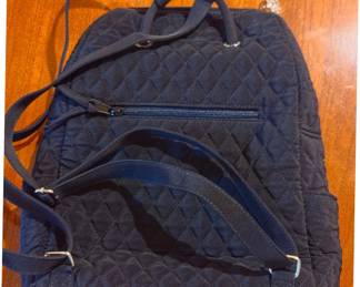 Vera Bradley Quilted Cotton Backpack