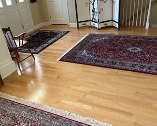 Traditional Kashan Turkish Machine-Made Area Rug