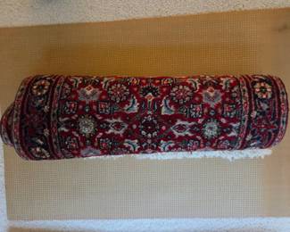Hand-Knotted Persian Floral Area Rug