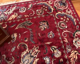 Hand-Knotted Wool Oriental Area Rug