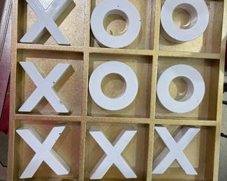 Tic tac toe coffee table set zgallerie 