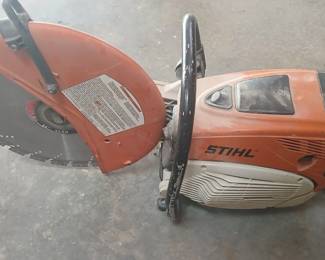 Stihl concrete saw
