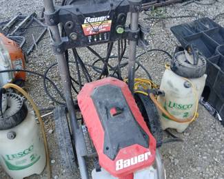 Bauer power sprayer