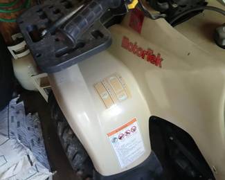 MotorTek 2 wheel drive 4 wheeler