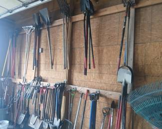 We have over 100 individual yard tools