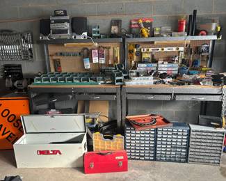 Workbenches and miscellaneous tools