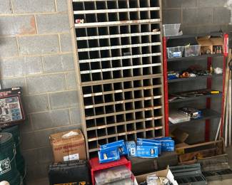 Storage organizer, outlet covers
