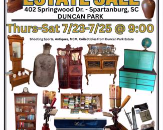 Myers Estate Sale Flyer