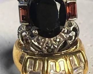 Sterling Cocktail Rings