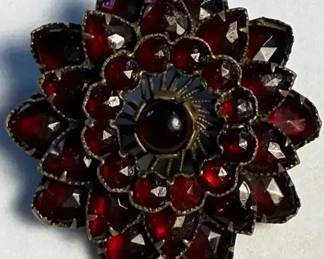 Vintage Starburst Design Brooch