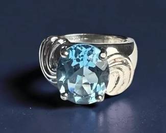 Chunky Sterling Statement Ring