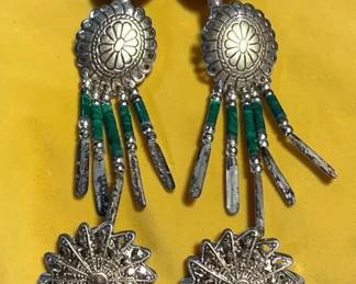 Three Sterling Earring Pairs