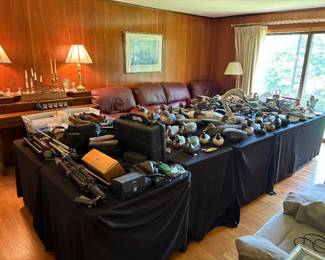 Decoy Ducks, Vintage Camera Equipment