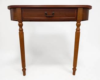 The Bombay Company Traditional Mahogany-Toned Console Table