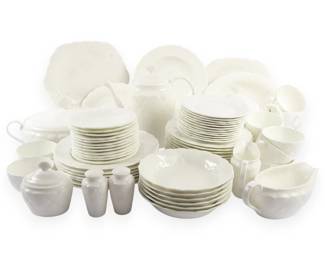 Wedgwood Oceanside Bone China Tableware Set of 73 Pieces