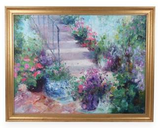 Henrietta Milan, An Artists Invitation, Oil on Canvas (Signed)