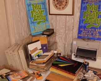 1970s Munster HS posters and yearbooks