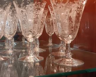 Cambridge stemware