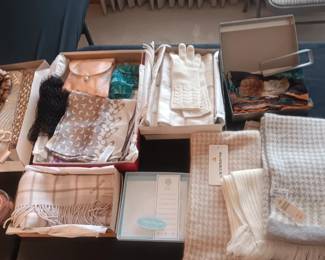Ladies scarves, many NWT