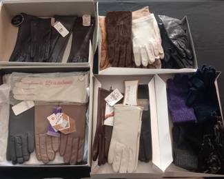 Gloves, many NWT