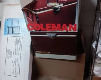 Coleman cooler, nib organizer