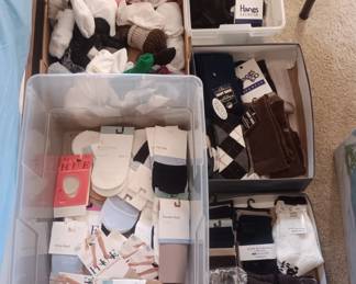 Lots of new socks