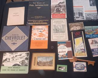 1933 Century of Progress worlds fair items