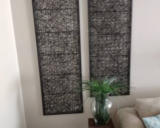 Wall Art and End Table