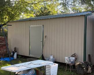 12'x24' Insulated and Wired Shed is for sale