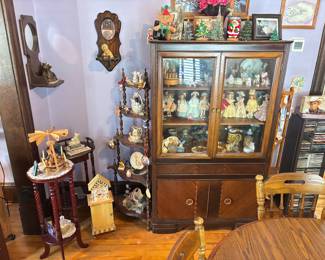 Antique Hutch and Collectibles