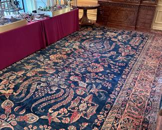 Early 20th Century Mehajeran Sarouk Rug 12'1"x23'