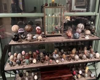 Collection of Over 100 Stone Eggs