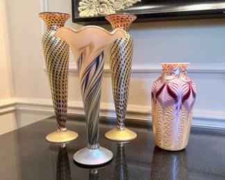 Lundberg Studios Glass Vases