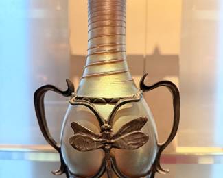 Bronze Mounted Tiffany Favrile Vase
