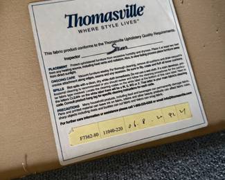 Thomasville CURVED Sofa LIKE NEW!